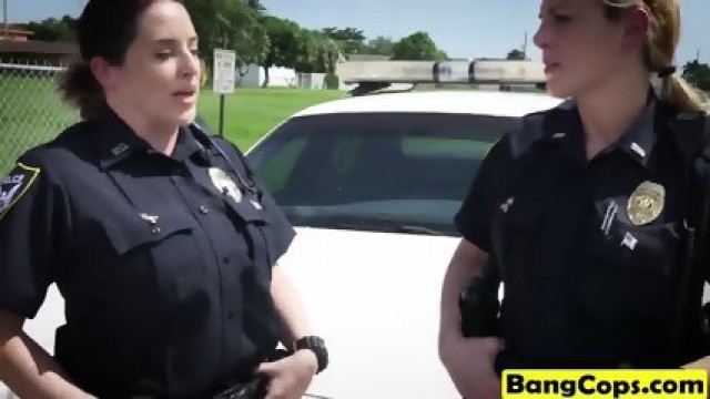 Two White Police Officers Riding Black Suspect In Public