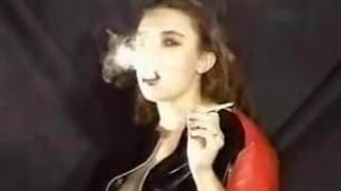 April smoking tease