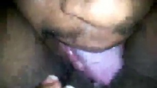 this chick like this tongue man
