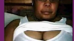 dominican bbw show  bra on cam