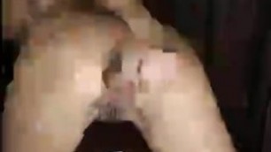 Girl deeply fists and fucks her gaping ass