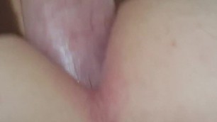 Hard bareback fucking and cum up my grandpa's asshole