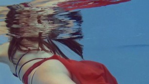 Swimming pool hot erotics by Marfa