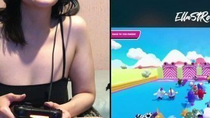 Playing games nude!